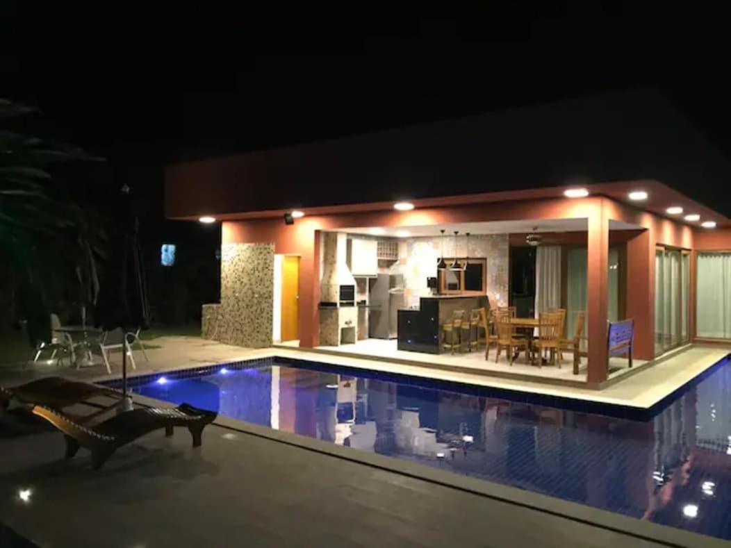 Casa Temporada - 4 Suites - Condominio Luxo - Piscina Extraordinaria - Praia De Itacimirim-Ba Камасари Экстерьер фото