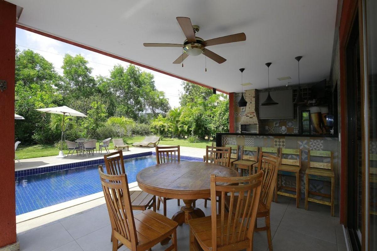 Casa Temporada - 4 Suites - Condominio Luxo - Piscina Extraordinaria - Praia De Itacimirim-Ba Камасари Экстерьер фото